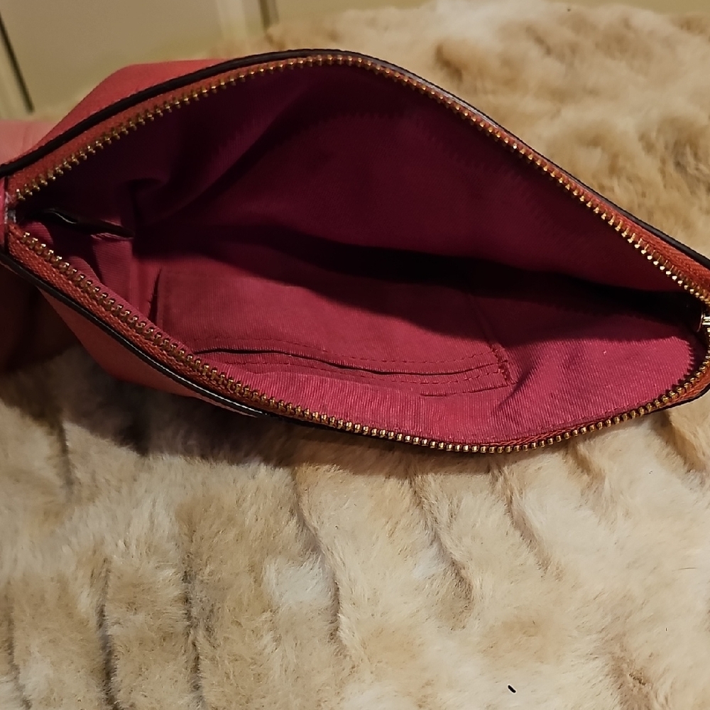 Coach Pink Wristlet Clutch - Picture 7 of 8